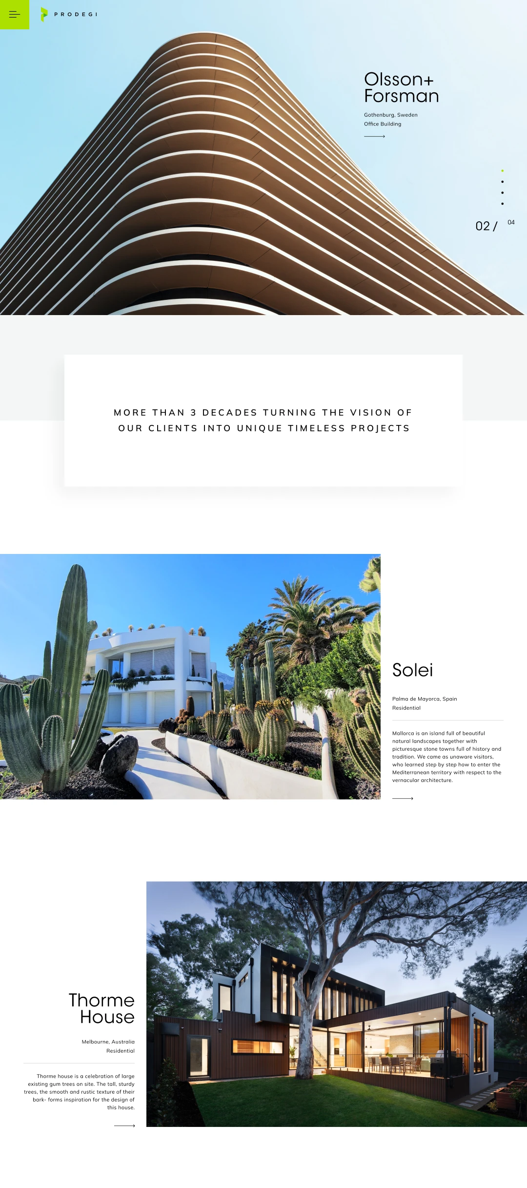 Website Design - Prodegi Web