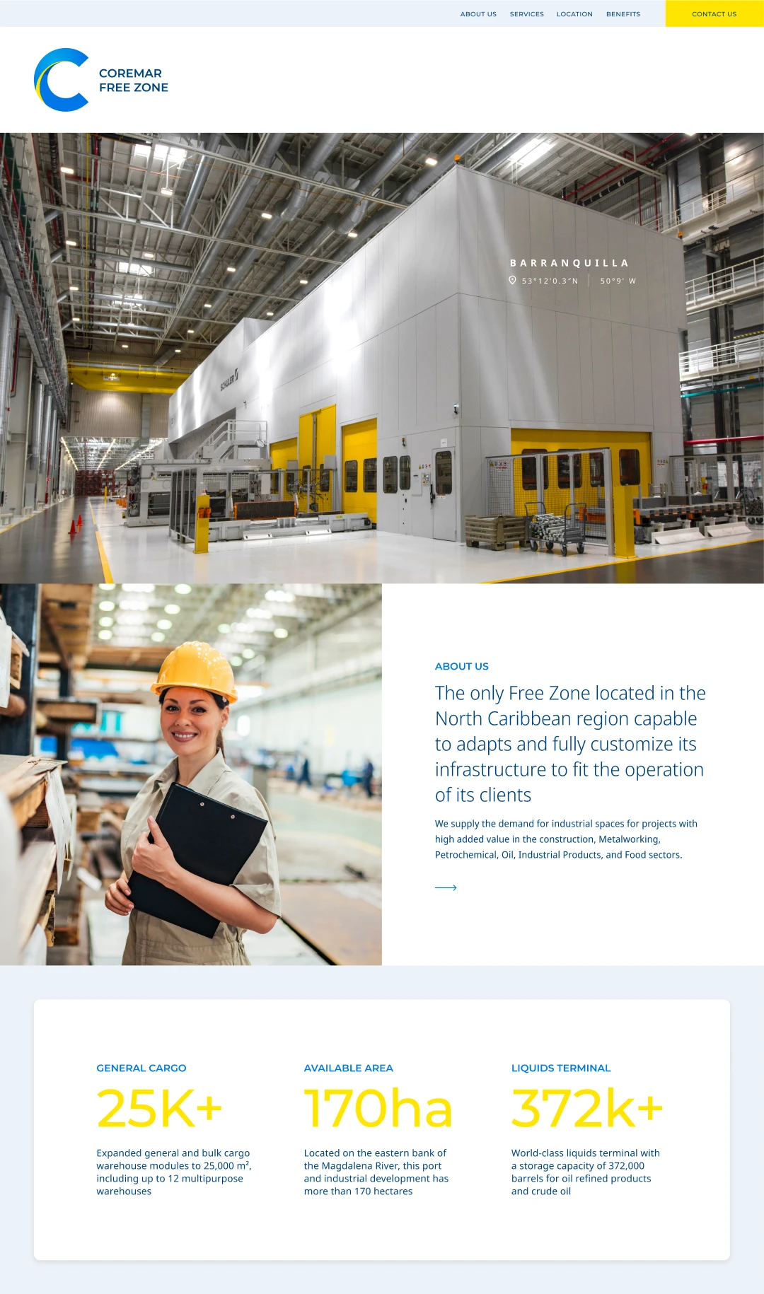 Website Design - Coremar Web