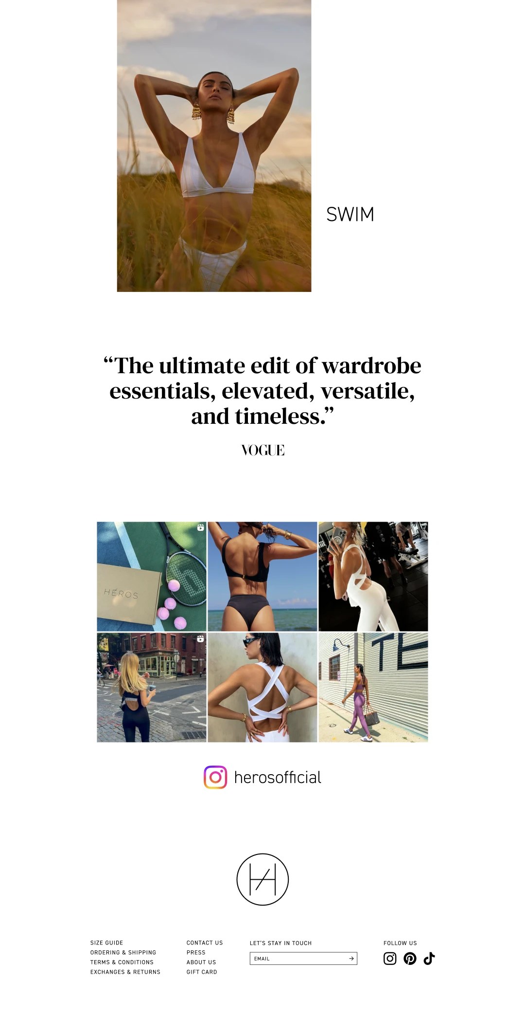 Ecommerce - Heros Web