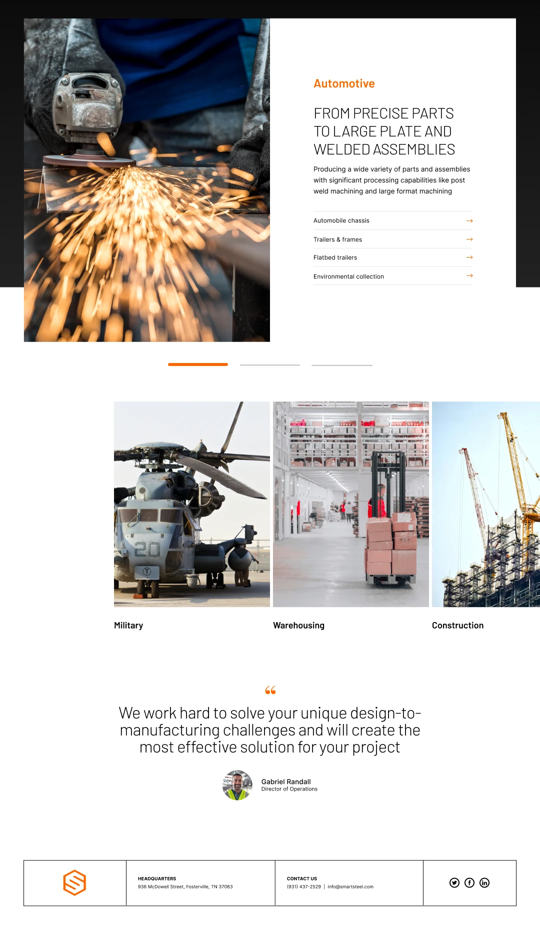 Website Design - Smartsteel Web