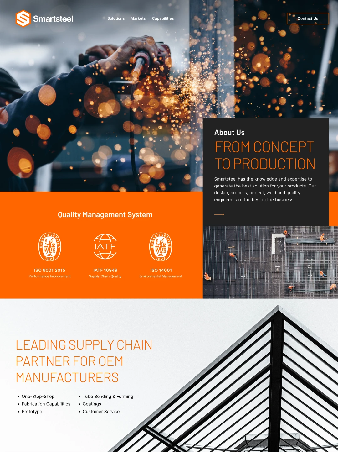 Website Design - Smartsteel Web