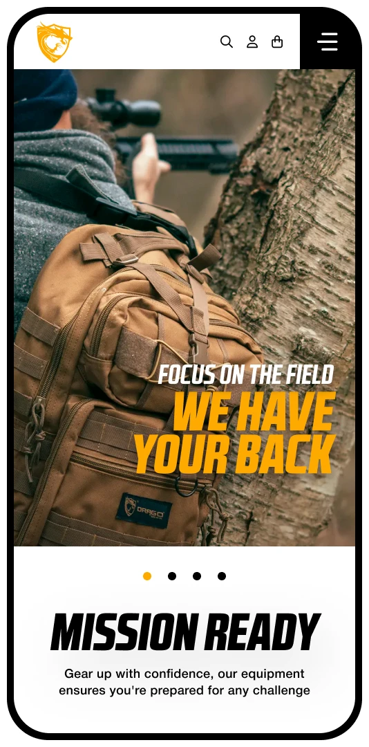 Ecommerce - Drago Gear Device